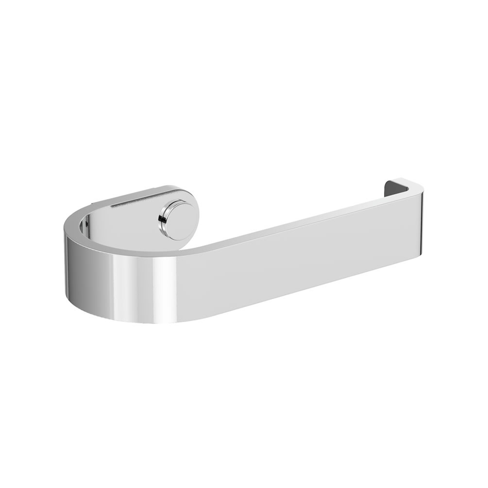 Cutout image of Crosswater Velo Chrome Toilet Roll Holder